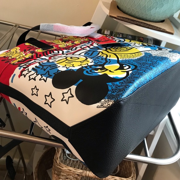 🐭❤️ Disney Mickey Mouse X Keith Haring Tote 38 - Picture 13 of 13